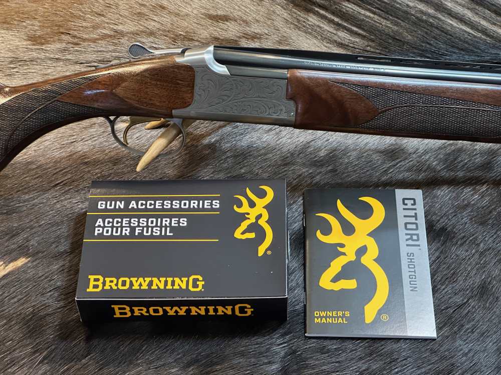 BROWNING CITORI WHITE LIGHTNING 20 GA 28" BARRELS, ENGRAVED, GOOD WOOD-img-22
