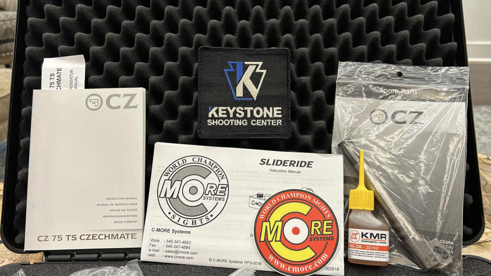 NIB CZ 75 TS CZECHMATE SEMI AUTO RACE GUN W/ ALL ACCESSORIES! 5.23" 20/26+1-img-2