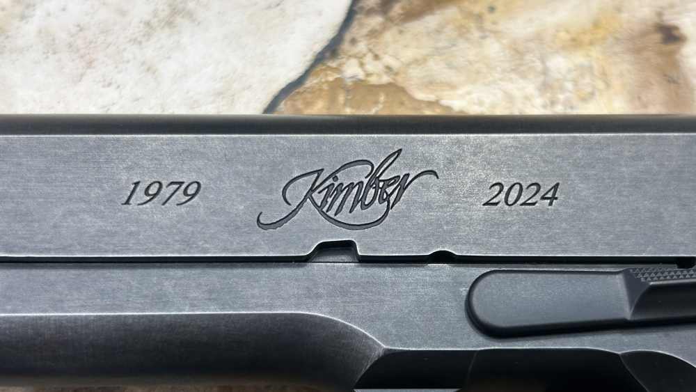 NIB KIMBER 45TH ANNIVERSARY 1911 45ACP 8+1 NEGRINI CASE 669278378411-img-13