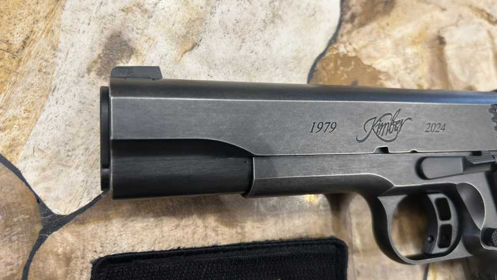 NIB KIMBER 45TH ANNIVERSARY 1911 45ACP 8+1 NEGRINI CASE 669278378411-img-15