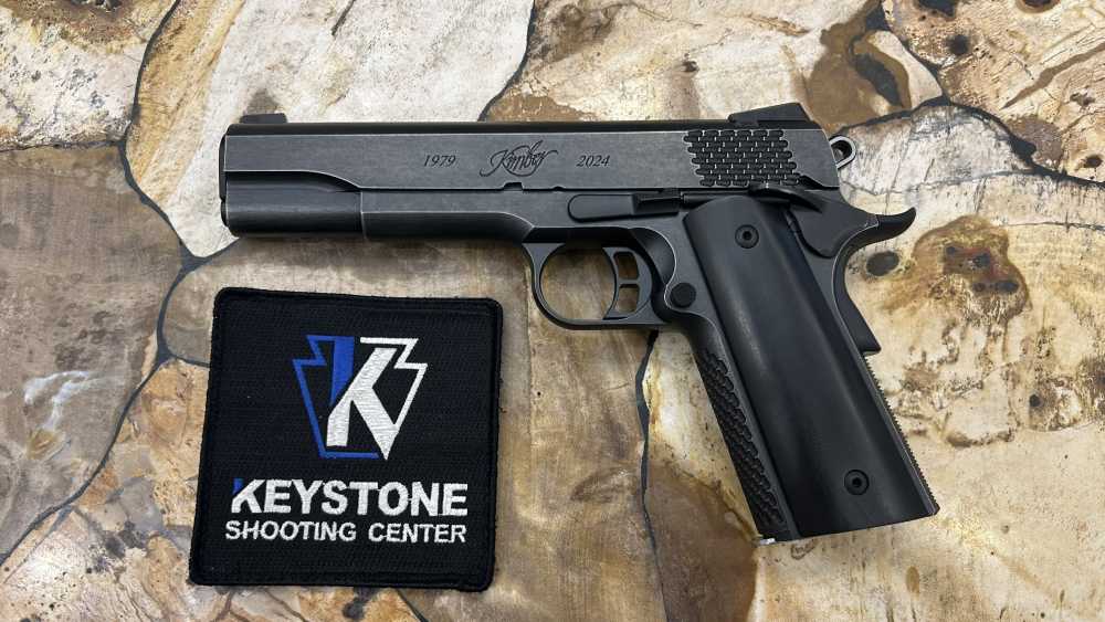 NIB KIMBER 45TH ANNIVERSARY 1911 45ACP 8+1 NEGRINI CASE 669278378411-img-1