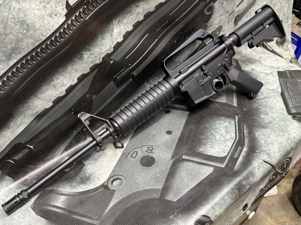 Colt 723 H&R M16A1 CAR-15 Commando retro clone 5.56 16" carbine-img-12
