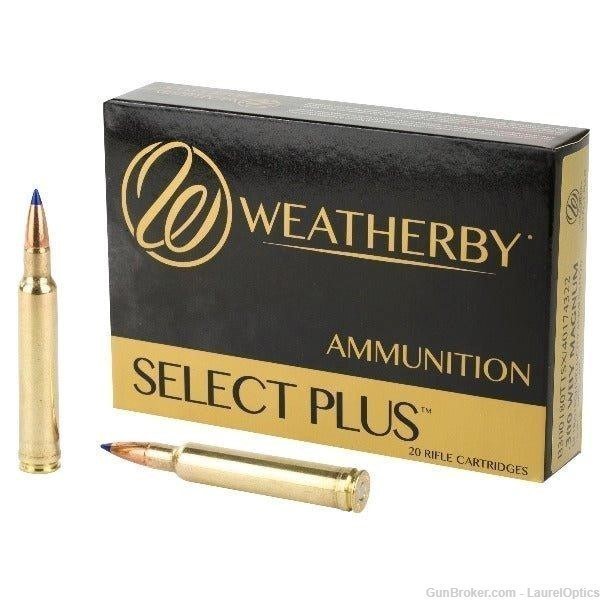 WEATHERBY SELECT PLUS BRASS .300 WBY MAG 180-GRAIN 20-ROUNDS-img-0