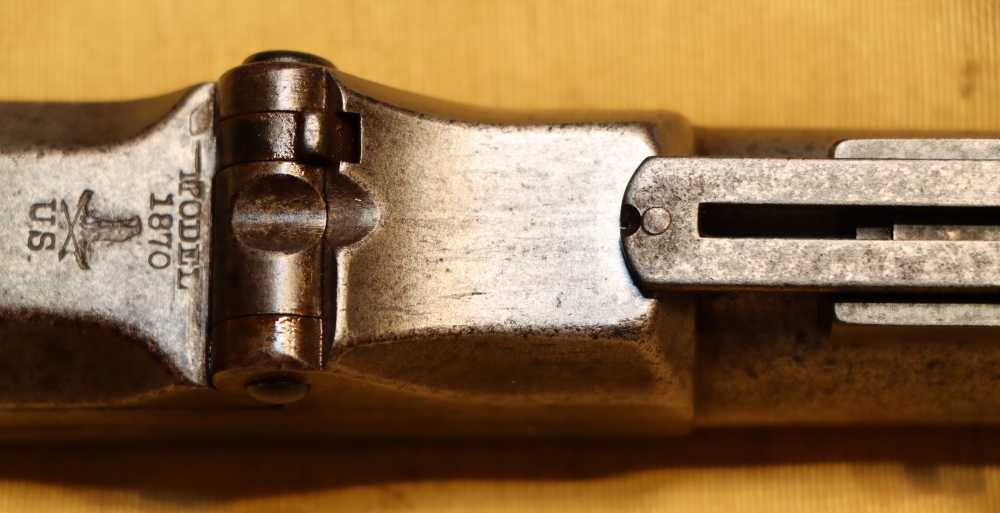 Rare Springfield Model 1870 .50-70 Trapdoor Rifle Ser No 142-img-63