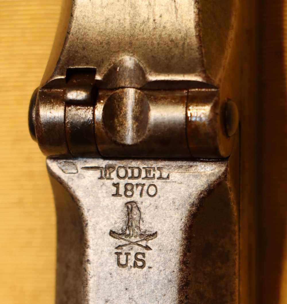 Rare Springfield Model 1870 .50-70 Trapdoor Rifle Ser No 142-img-62