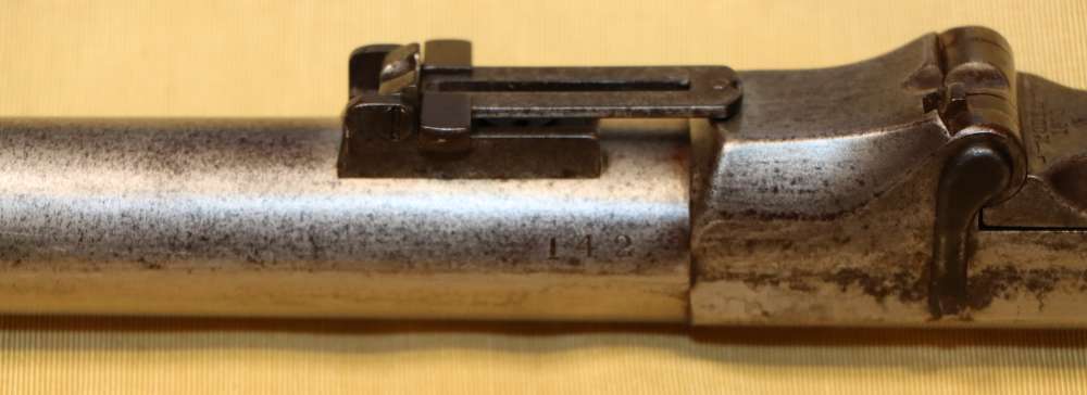 Rare Springfield Model 1870 .50-70 Trapdoor Rifle Ser No 142-img-74