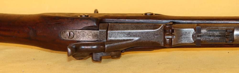 Rare Springfield Model 1870 .50-70 Trapdoor Rifle Ser No 142-img-9