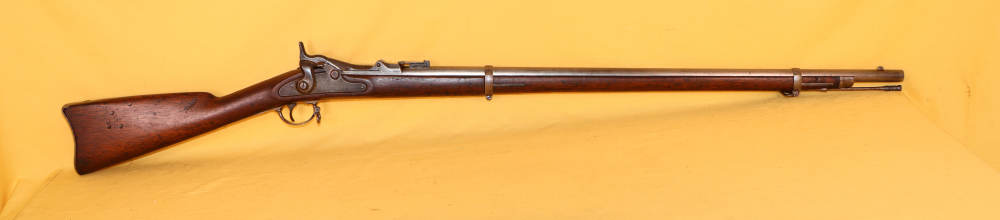 Rare Springfield Model 1870 .50-70 Trapdoor Rifle Ser No 142-img-2