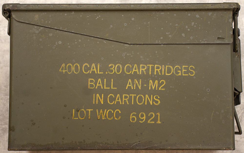 Brand-New U.S. Surplus 30-06 M2 Ball Western Cartridge Co 400 Rounds Non-Co-img-1
