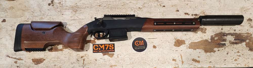 CM7S 8.6 Blackout 12.5" Bolt Action Short Barrel Rifle WOOX 8.6BLK 8.6 BLK-img-1