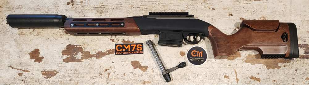 CM7S 8.6 Blackout 12.5" Bolt Action Short Barrel Rifle WOOX 8.6BLK 8.6 BLK-img-2