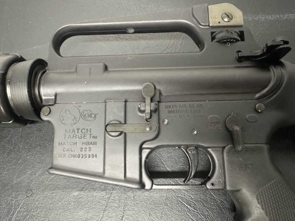 Colt AR15 Match Target HBAR,  6601 fixed carry handle 20” 1/7 223/556 NATO -img-11