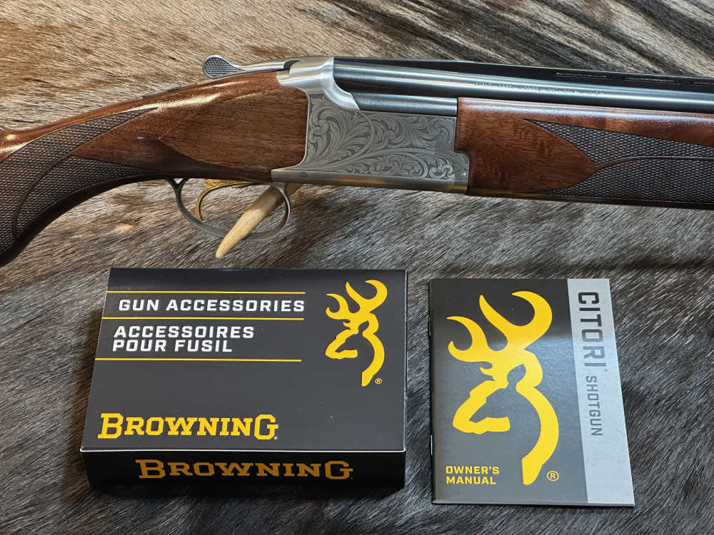 BROWNING CITORI WHITE LIGHTNING 12 GA 28" BARRELS, ENGRAVED, GOOD WOOD-img-22