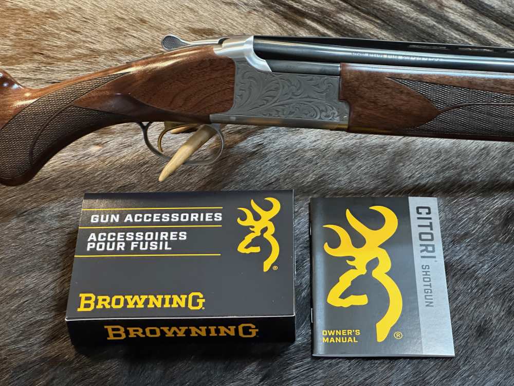 BROWNING CITORI WHITE LIGHTNING 12 GA 28" BARRELS, ENGRAVED-img-22