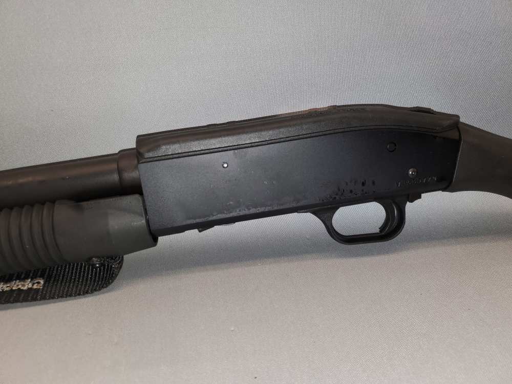 MOSSBERG 50637 PUMP 590 SHOCKWAVE CT LASER 20 GA RAPTOR GRIP 14" -img-6