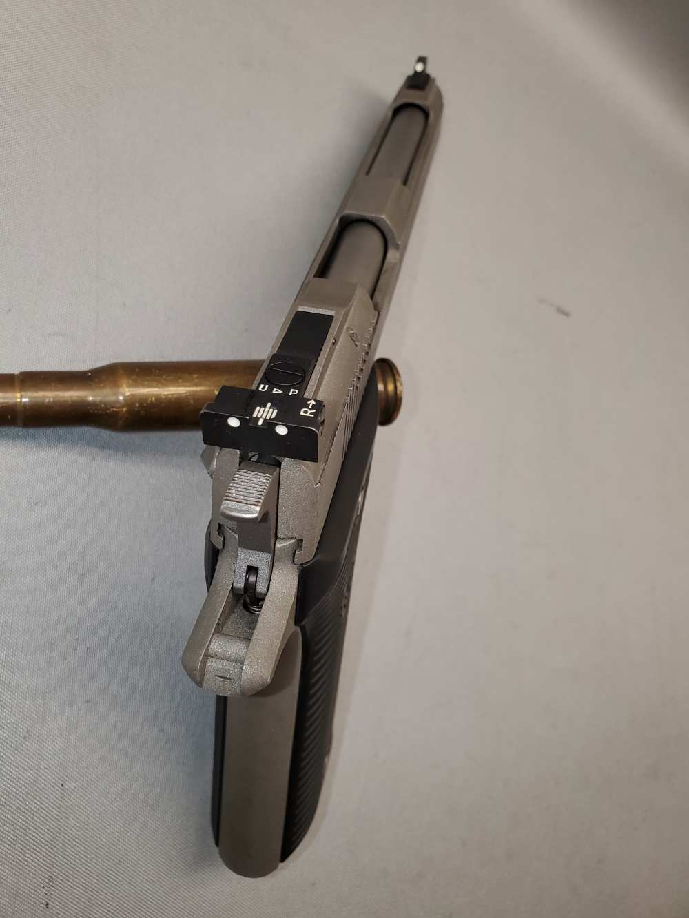 AMT ARCADIA AUTOMAG II .22 MAG 6" TARGET PISTOL ORIGINAL BOX-img-3