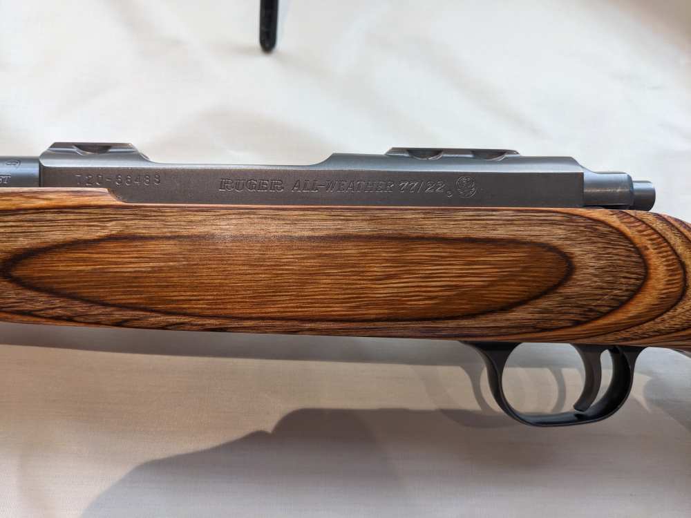 2002 Like New Ruger 77/22 All Weather .22 Hornet 77 22 07203 with scope-img-8