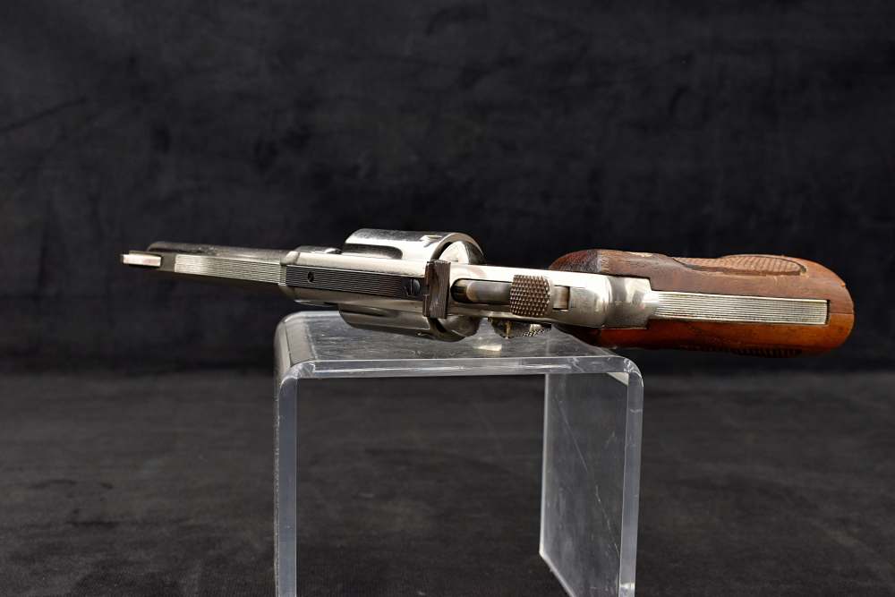 1971 Smith & Wesson Model 15-3 .38 SPL Nickel S&W 3T-img-11