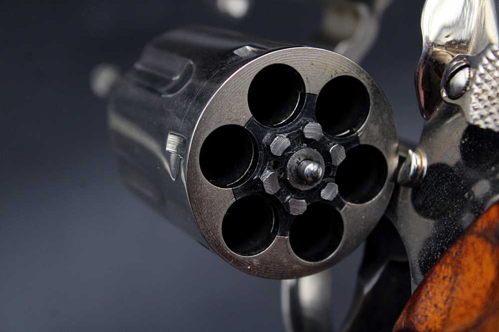 1971 Smith & Wesson Model 15-3 .38 SPL Nickel S&W 3T-img-27