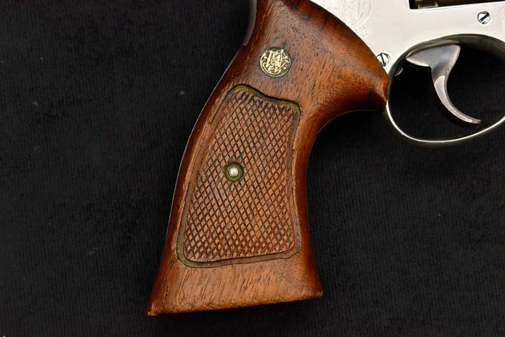 1971 Smith & Wesson Model 15-3 .38 SPL Nickel S&W 3T-img-18