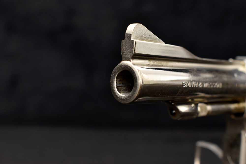 1971 Smith & Wesson Model 15-3 .38 SPL Nickel S&W 3T-img-16