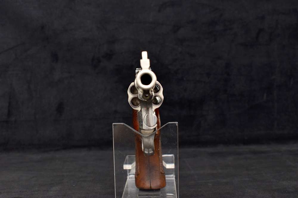 1971 Smith & Wesson Model 15-3 .38 SPL Nickel S&W 3T-img-9