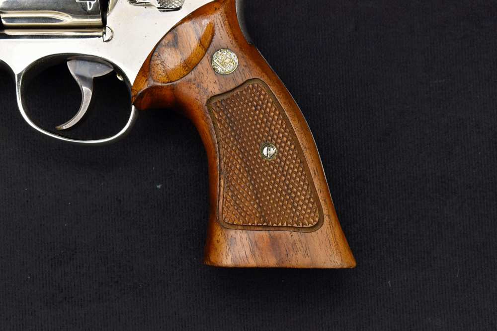 1971 Smith & Wesson Model 15-3 .38 SPL Nickel S&W 3T-img-21