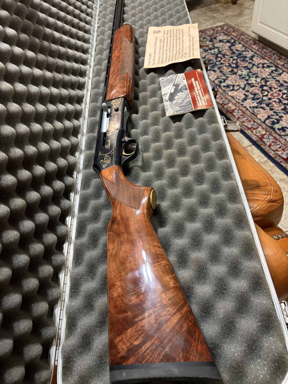 Ducks Unlimited B-80, 12 gauge, semi-auto, 30"-img-0