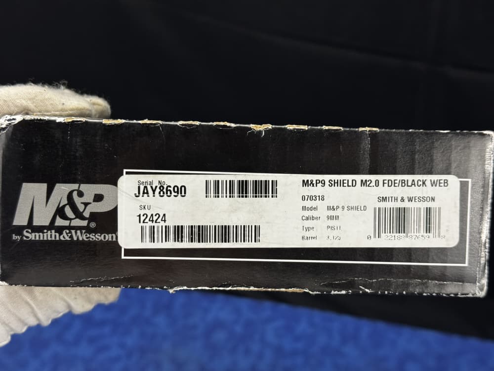 S&W M&P9 Shield M2.0 FDE Black 9mm 3.1" NIB w/ Box & Accessories *LAYAWAY*-img-7