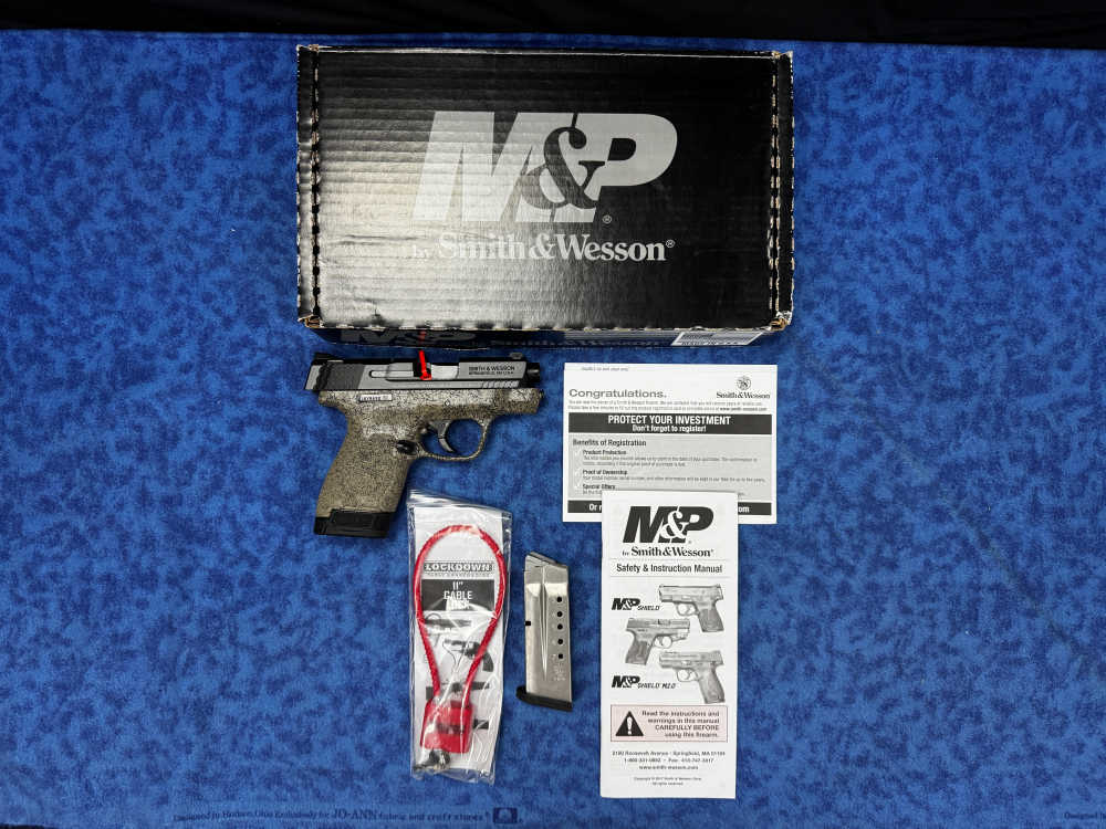 S&W M&P9 Shield M2.0 FDE Black 9mm 3.1" NIB w/ Box & Accessories *LAYAWAY*-img-0