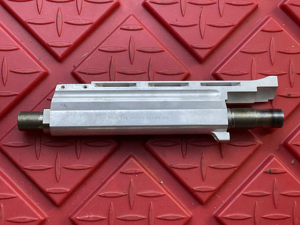 RARE Mateba 6 Unica Sportiva Grifone Revolver 44 Mag 8.5 Threaded Barrel #5-img-0