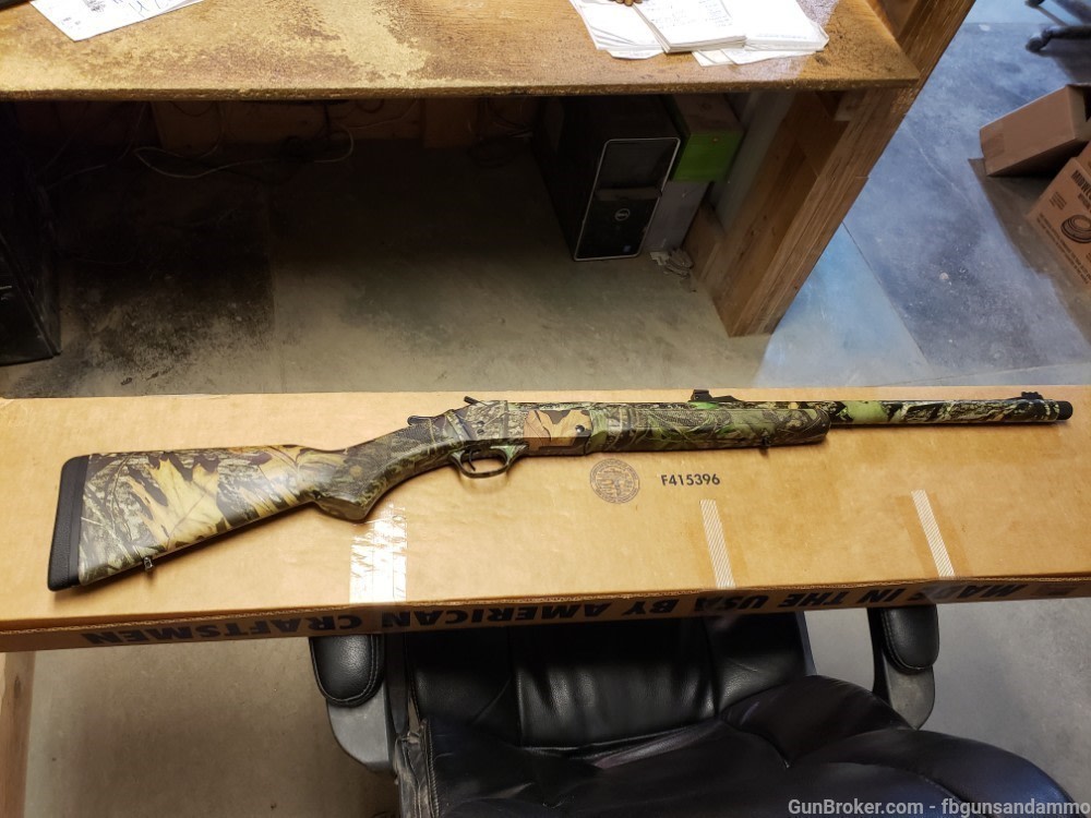 NEW! NIB HENRY SINGLE SHOT BREAK ACTION 12 GAUGE TURKEY 24" MOSSY OAK CAMO-img-0