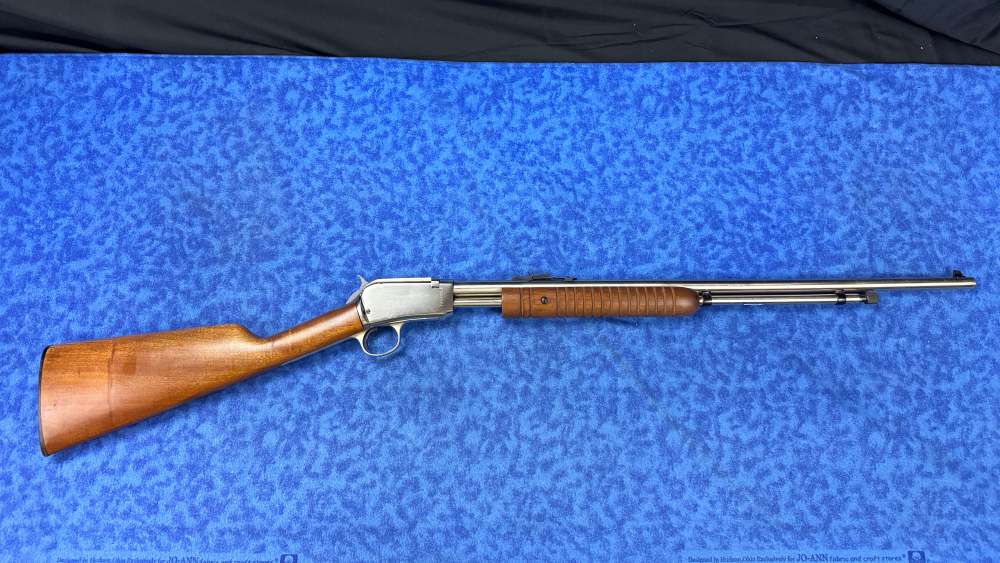 Rossi Model 62SA Nickel Pump Rifle .22 S/L/LR 23" – Excellent *LAYAWAY* -img-0