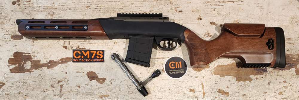 CM7S 300 Blackout 12.5" Bolt Action Short Barrel Rifle WOOX 300BLK-img-3
