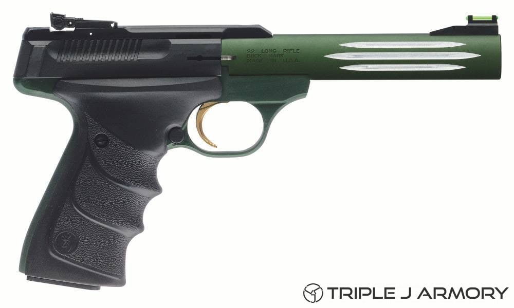 Browning BRO Buck Mark Lite Green URX 5.5 Fltd CA .22 LR 051459490-img-1