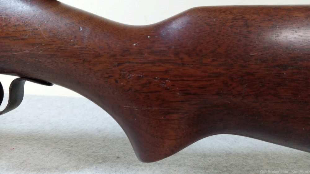 Winchester 74 Semi Auto Rifle, 1942, Rear Loading, 22LR, 24" Barrel-img-3