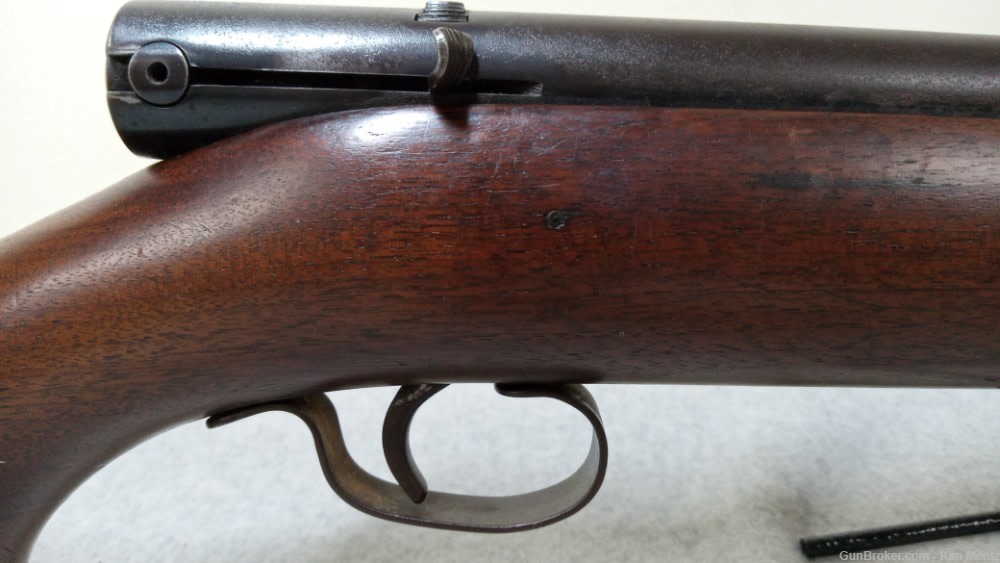 Winchester 74 Semi Auto Rifle, 1942, Rear Loading, 22LR, 24" Barrel-img-19