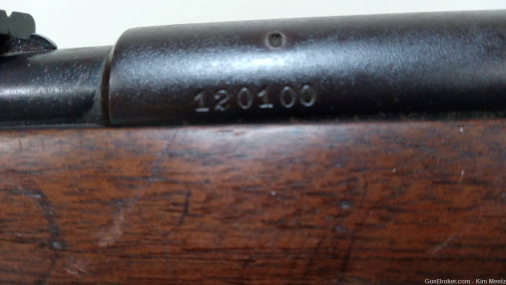 Winchester 74 Semi Auto Rifle, 1942, Rear Loading, 22LR, 24" Barrel-img-7