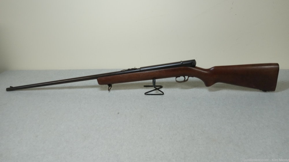 Winchester 74 Semi Auto Rifle, 1942, Rear Loading, 22LR, 24" Barrel-img-0