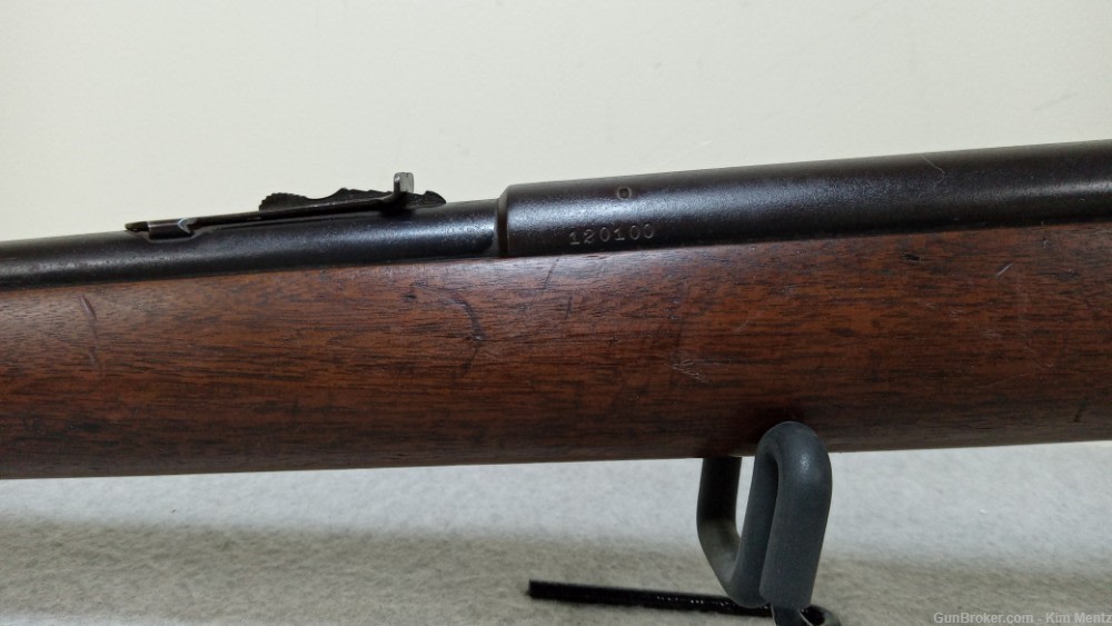 Winchester 74 Semi Auto Rifle, 1942, Rear Loading, 22LR, 24" Barrel-img-6