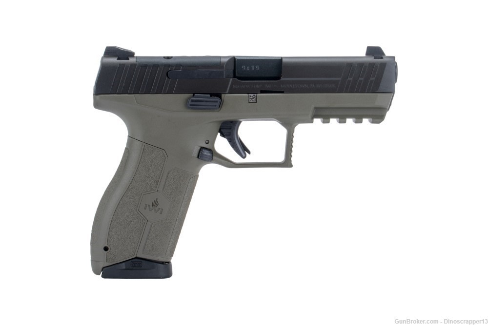 IWI MASADA ORP 9MM POLY 4" ODG 17+1 NO CC FEES-img-1