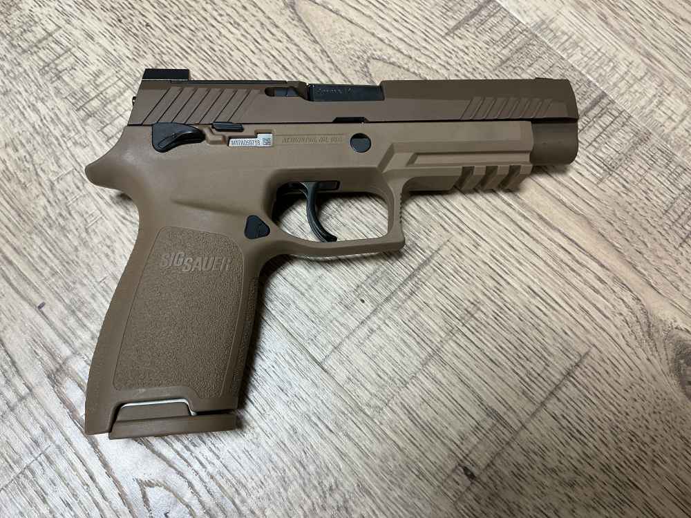Sig Sauer P 320 M17 9mm w/ 17 rd mags. NIB -img-0