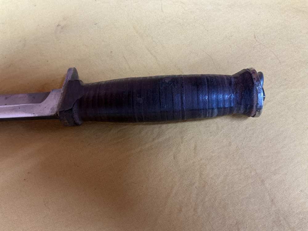 WWII VINTAGE USG1 FIGHTING KNIFE. KUT MASTER.-img-6