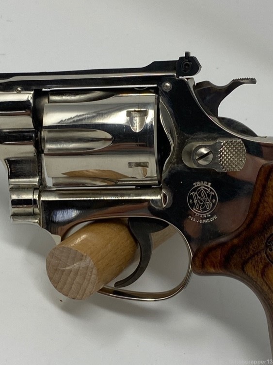 Smith and Wesson Model 34-1 Nickel .22 4” Barrel No CC Fees-img-10