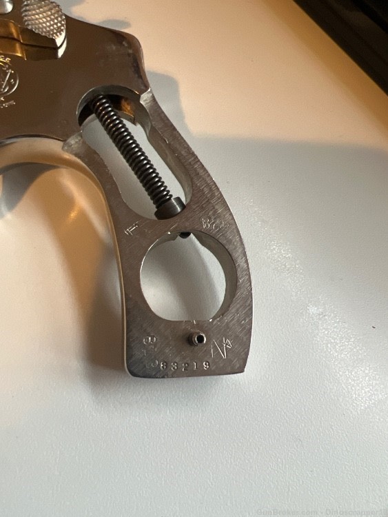 Smith and Wesson Model 34-1 Nickel .22 4” Barrel No CC Fees-img-20