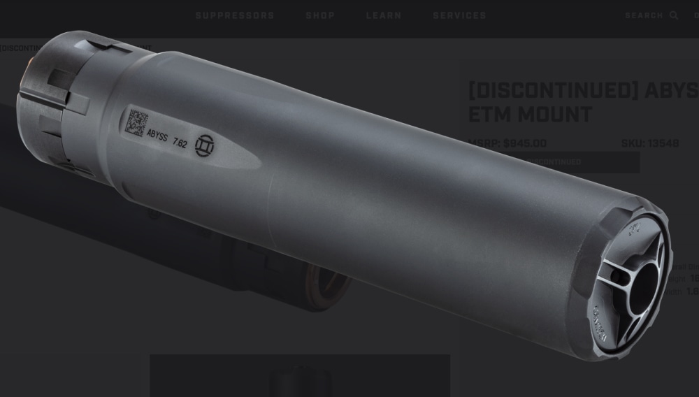 Gemtech (S&W) ABYSS 7.62 ETM Mount (Quick Connect) SKU: 13548-img-13