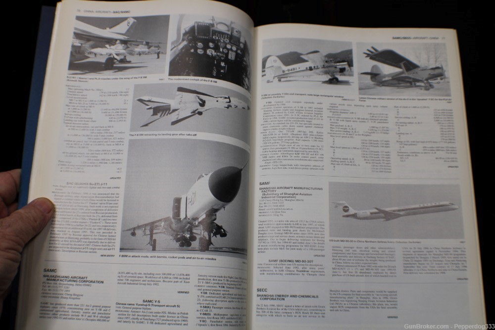 Two Hard Cover Books on Jane's All The World's Aircraft-img-7