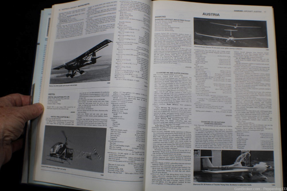 Two Hard Cover Books on Jane's All The World's Aircraft-img-3