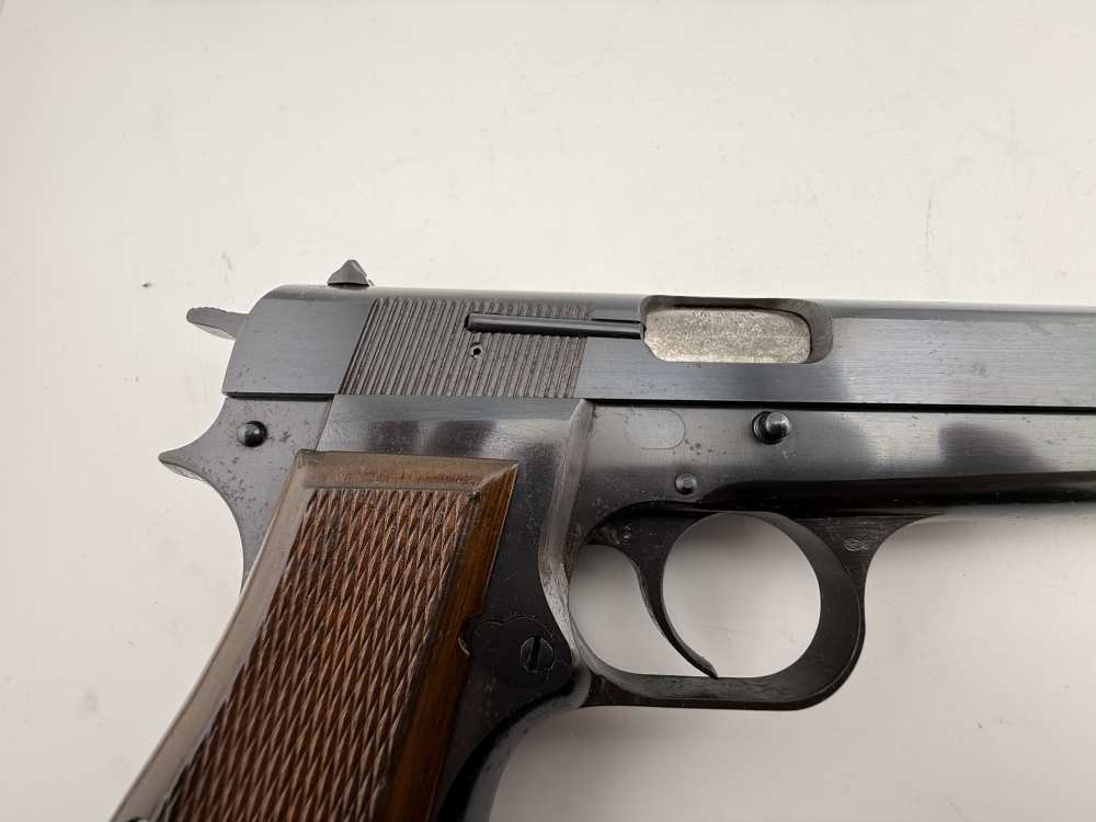 1972 Browning Hi Power C Series 9mm Belgium Made Factory Blue Matching Grip-img-10