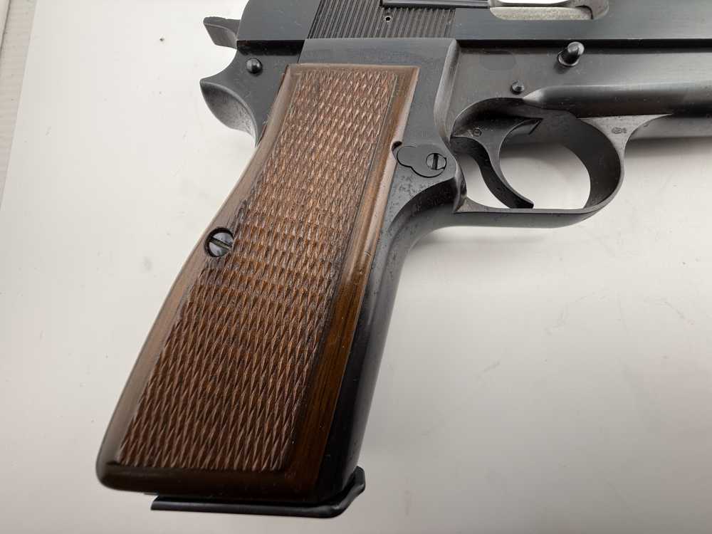 1972 Browning Hi Power C Series 9mm Belgium Made Factory Blue Matching Grip-img-11